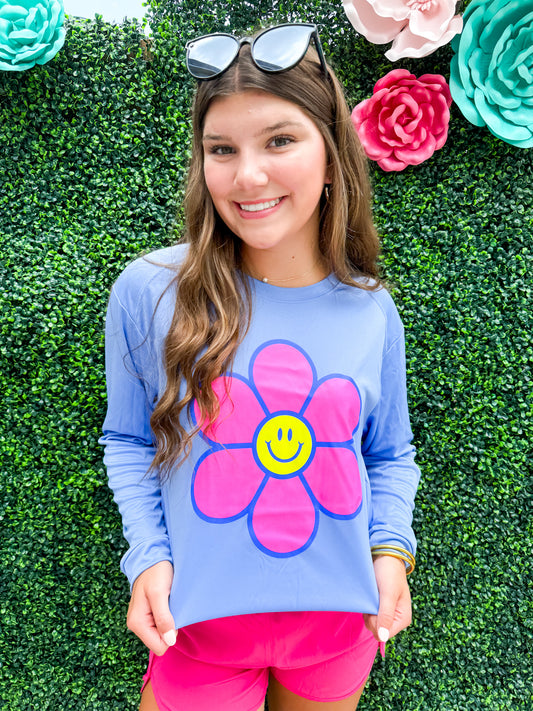 Happy Flower Swim Tee