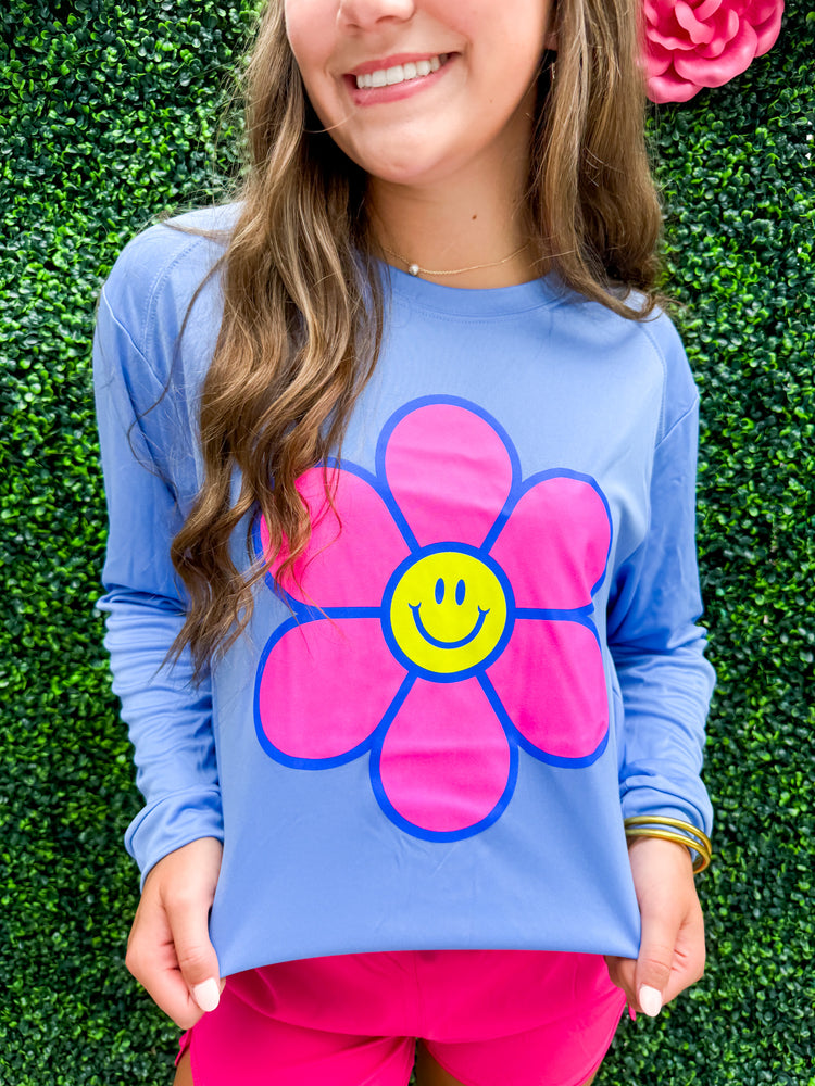 Happy Flower Swim Tee