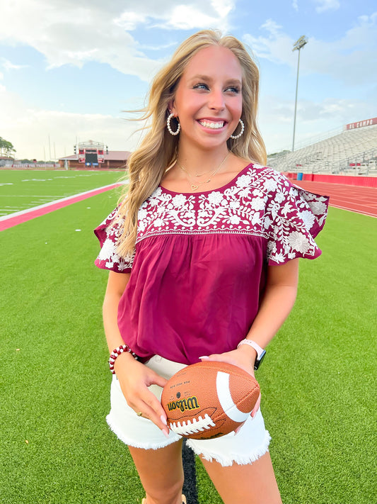 Spirit of Aggieland Top - Southern Belle Boutique