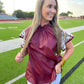 Northgate Top - Maroon - Southern Belle Boutique