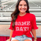Game Day Spirit Tee - Red - Southern Belle Boutique