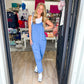 Kendall Pocket Jumpsuit - Denim - Southern Belle Boutique