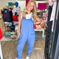 Kendall Pocket Jumpsuit - Denim - Southern Belle Boutique