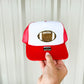 Football Patch Trucker Hat - Southern Belle Boutique