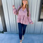 Blush Orleans Flounce Top - Southern Belle Boutique