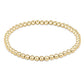 Classic Gold 4mm Bead Bracelet - Southern Belle Boutique