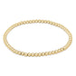 Classic Gold 3mm Bead Bracelet - Southern Belle Boutique