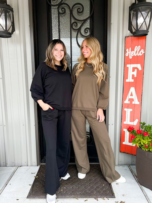 Quincy Pant - Black - Southern Belle Boutique