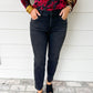 Rachael HR Fab Mom Jean - Black Sprinkles - Southern Belle Boutique
