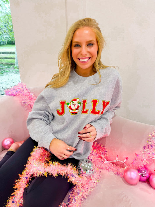 Jolly Sweatshirt - Southern Belle Boutique