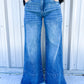 Goldie Mid Rise Super Flare Jean - Southern Belle Boutique