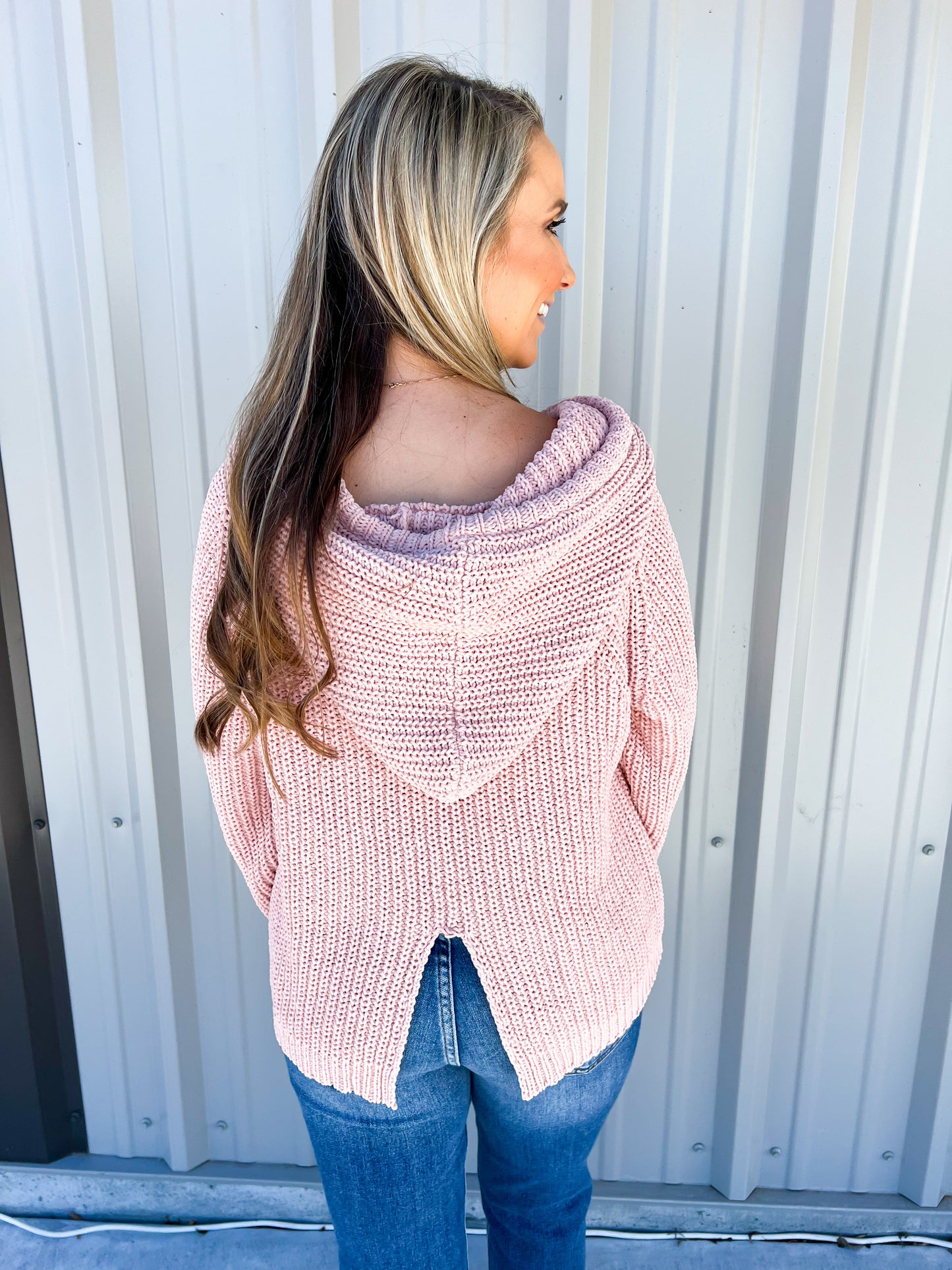 Eden Sweater - Rose Smoke - Southern Belle Boutique