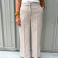 Denali Wide Leg Cropped Pant - Moonstone - Southern Belle Boutique