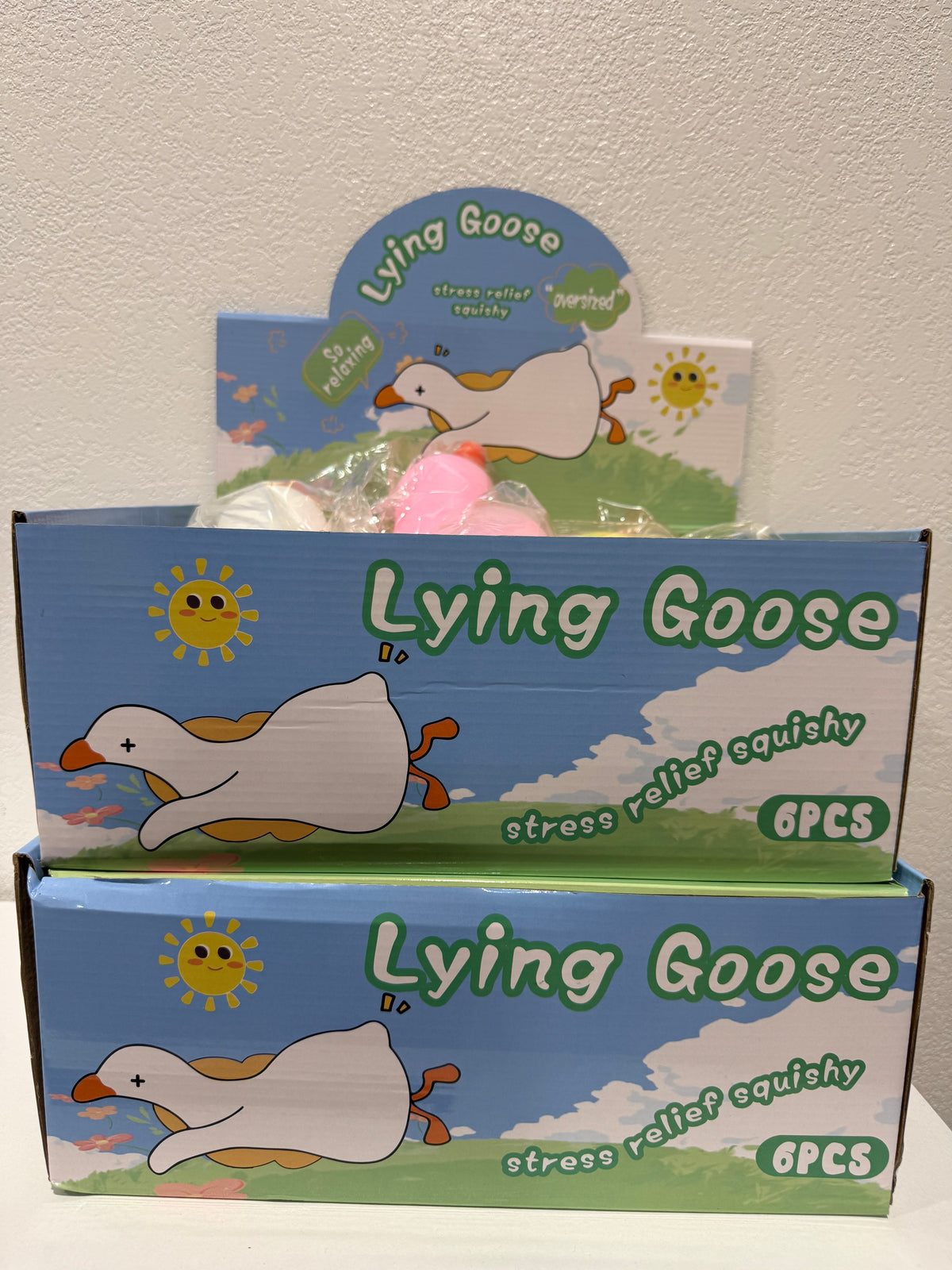 Lying Goose Squishy Toy - Southern Belle Boutique