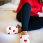 Hearts ALL OVER Slippers - Southern Belle Boutique