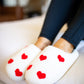 Hearts ALL OVER Slippers - Southern Belle Boutique