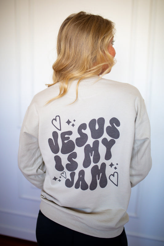 Jesus Is My Jam Sweatshirt - Southern Belle Boutique