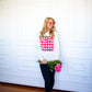 Watercolor Hearts LS Tee - Southern Belle Boutique