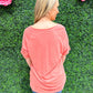 Taylor Top - Grapefruit - Southern Belle Boutique