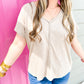 Raya Top - Warm Sand - Southern Belle Boutique