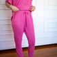 Pink Claremont Joggers - Southern Belle Boutique