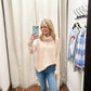 Taupe Turtle Neck Sweater - Southern Belle Boutique