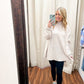 Milo Cream Ribbed Sweater - Southern Belle Boutique