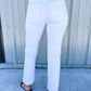 Kelsey High RIse Ankle Flare Jean - Optic - Southern Belle Boutique