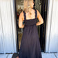 Black Soft Wash Midi Dress - Southern Belle Boutique