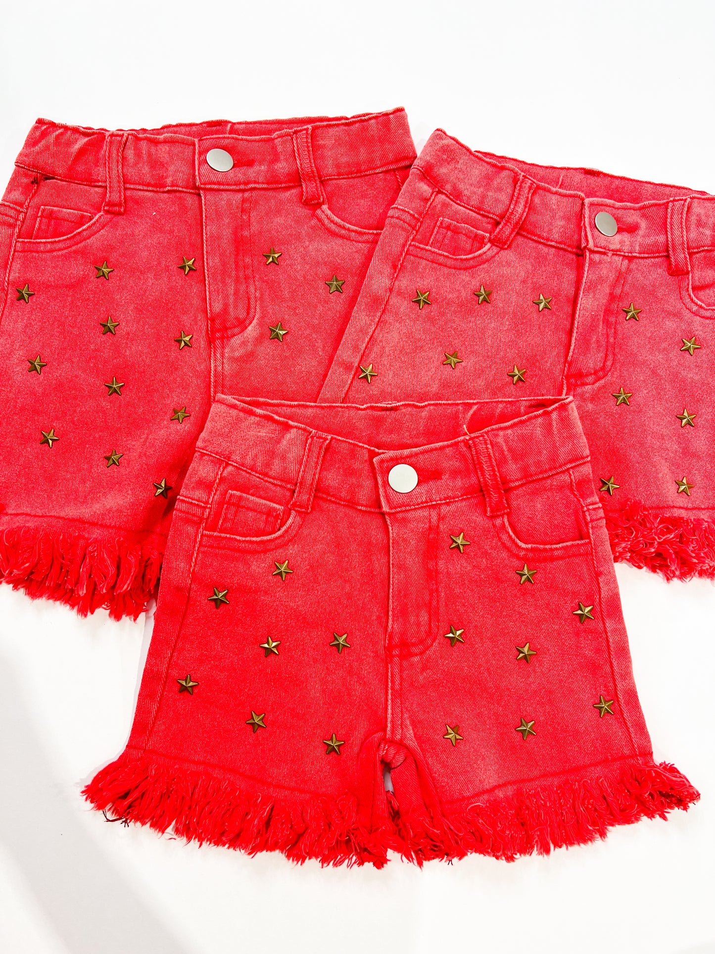 Red Star Shorts - Southern Belle Boutique