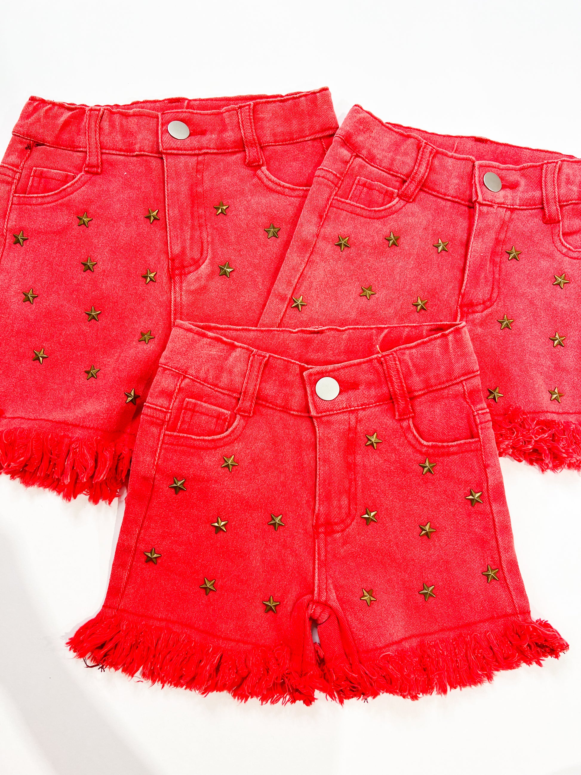 Red Star Shorts - Southern Belle Boutique