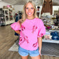 Sequin Crawfish Puff Sleeve Top - Southern Belle Boutique