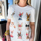 Little Bunny Repeat Tee - Southern Belle Boutique