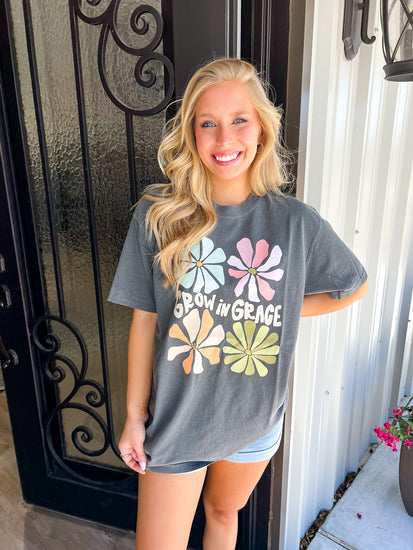 Growing in Grace Tee - Southern Belle Boutique