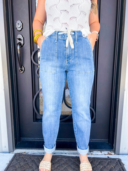 Daphne Pull On Jogger - Southern Belle Boutique