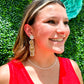 Noa V-Neck Tank - Infra Red - Southern Belle Boutique