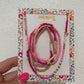 Kids Gold Star Pinks & Pearl Beaded Necklace & Bracelet - Southern Belle Boutique