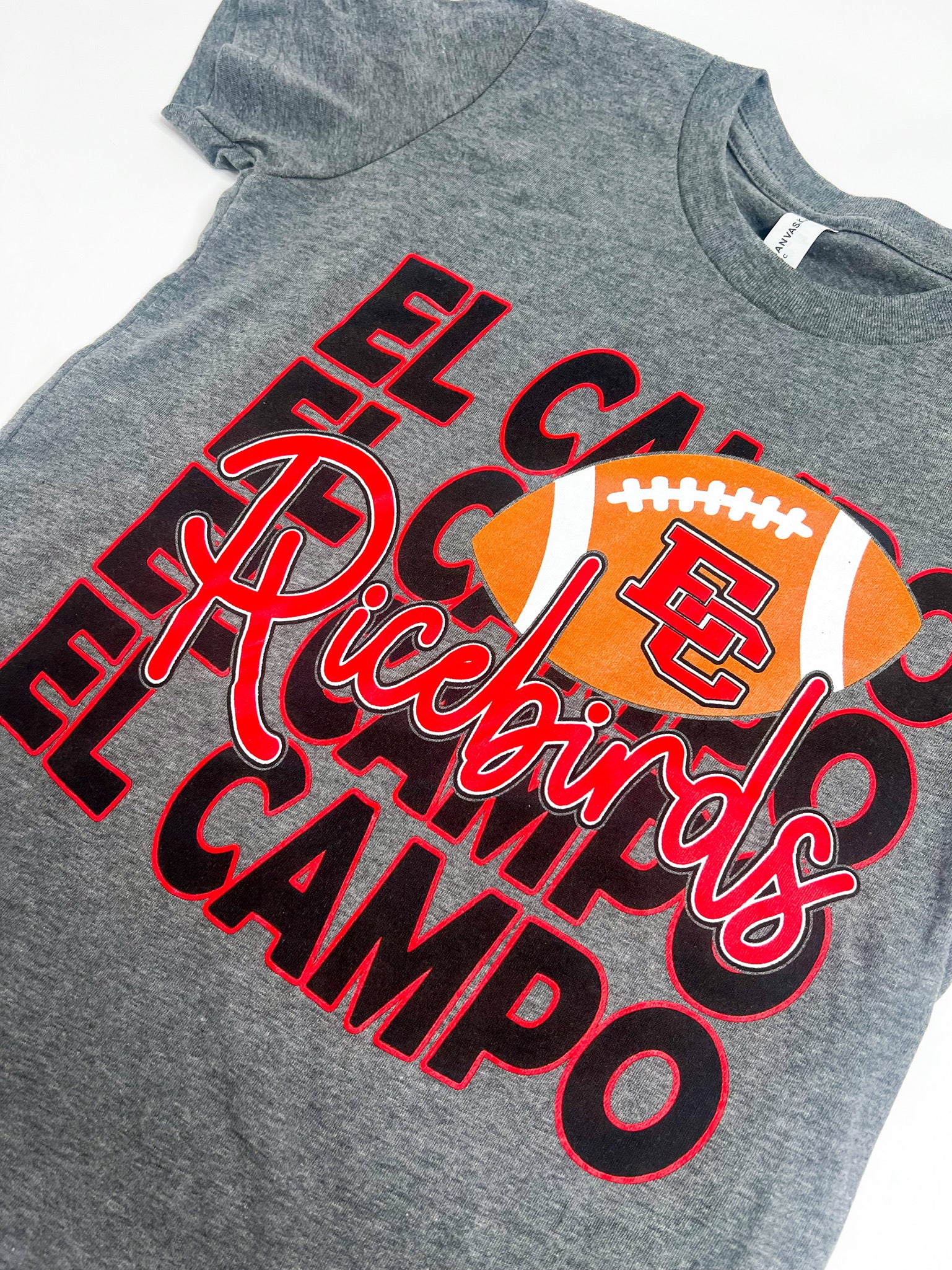 El Campo Ricebird Football Youth Tee - Southern Belle Boutique
