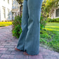 Fiona Super High Rise Wide Leg Jeans - Ponderosa Pine - Southern Belle Boutique