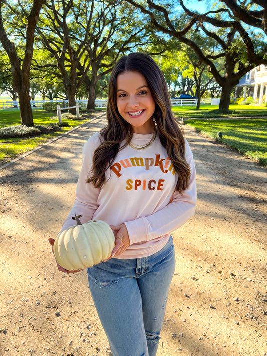 Pumpkin Spice Sweatshirt - Southern Belle Boutique