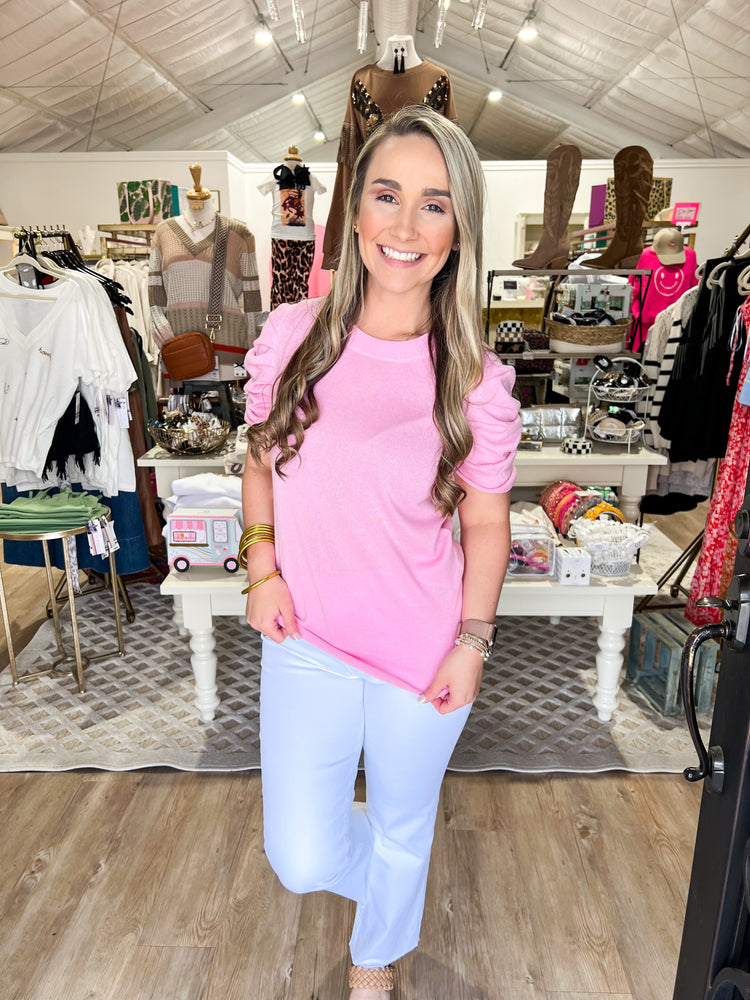 Nahla Top - Pink Tuberose - Southern Belle Boutique