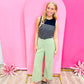 Denali Pant - Eucalyptus - Southern Belle Boutique