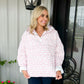 Pink Bow Pullover Puffer Jacket