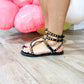 Best Sandals Black - Southern Belle Boutique