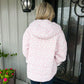 Pink Bow Pullover Puffer Jacket