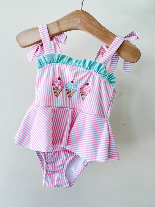 Ice Cream Swimsuit - Southern Belle Boutique