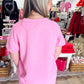 Bubble Gum Pink Waffle Knit Top - Southern Belle Boutique