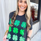 Glitter Lucky Clovers Tee - Southern Belle Boutique