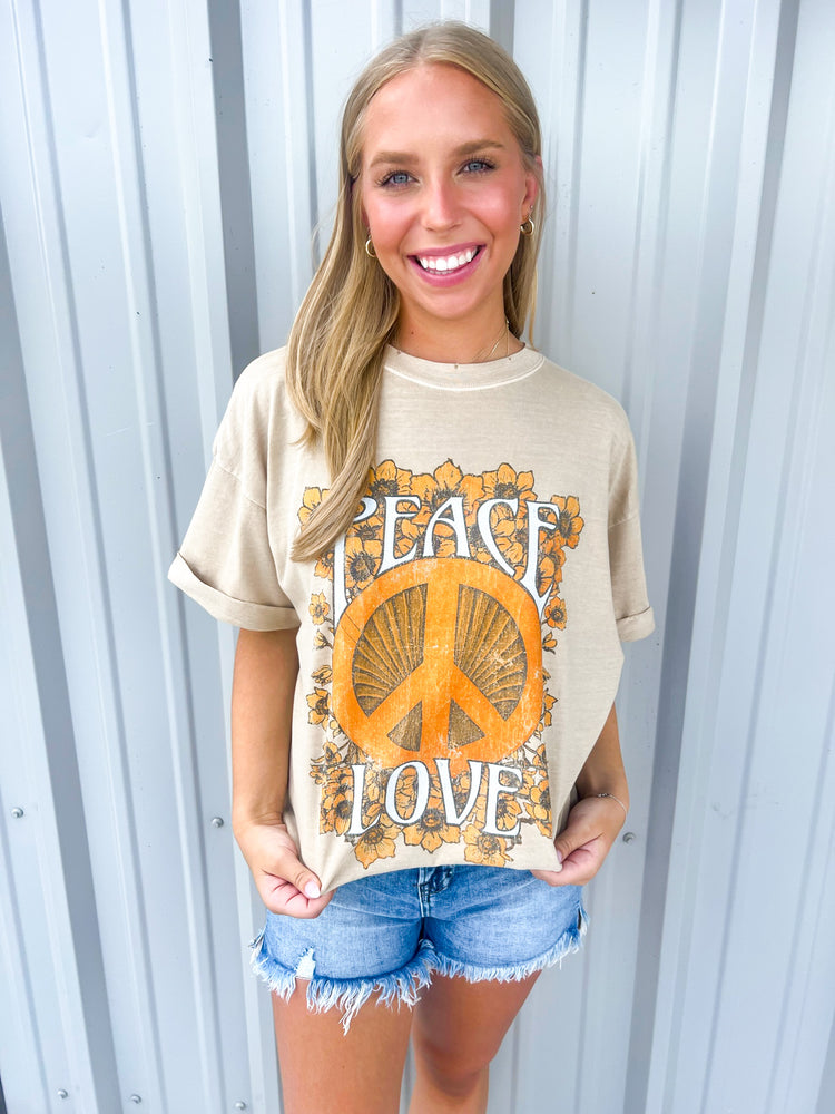 Peace Love Tee - Southern Belle Boutique