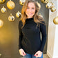 Black Boat Neck Lightweight Sweater - Southern Belle Boutique